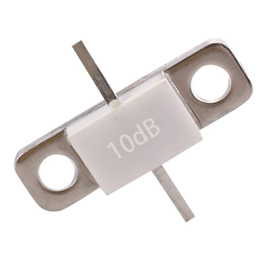 Kqcibz 10DB Attenuator 100Watt ATTENUATORS FLANGED 100Watts 10DB 50Ohms Full Flange 50OHM DC-3.0Ghz Low VSWR, 500375035