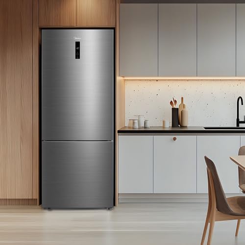 Midea Geladeira Inverse Frost Free 416L Inverter cor Inox Midea MDRB593FGD463 – Bivolt