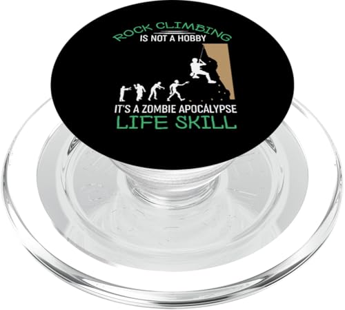 Funny Rock Climbing Is Not A Hobby - Funny Quote PopSockets PopGrip para MagSafe