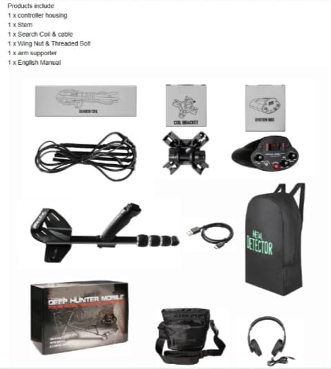 LongRange 5MetersDeep MetalDetector TX-PI200 UndergroundGoldDetector