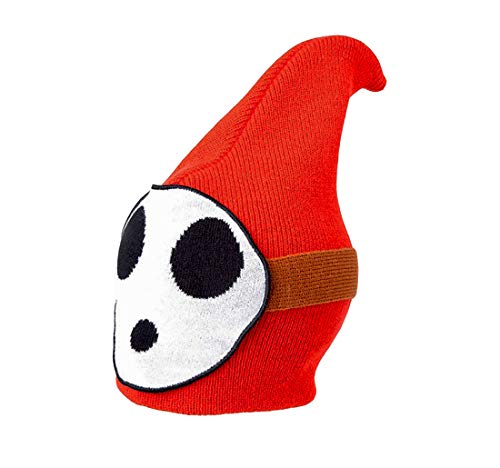 Meroncourt Gorro Unisex de Nintendo Super Mario Bros. Rojo,