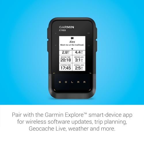 Garmin eTrex® Solar, Rugged & Easy-to-Use GPS Handheld - image 3