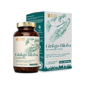 Nature Basics Ginkgo Biloba 180 Kapseln