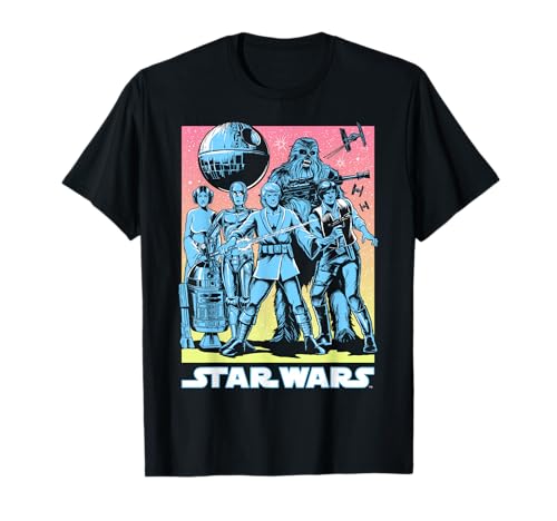 Star Wars Group Shot t-shirt poster graphique homme et femme