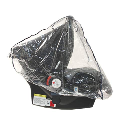 Bambisol - Plástico de lluvia para asiento de coche, transparente