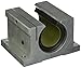Thomson FNYBUPBO32ALS FluoroNyliner Open Pillow Block Bushed Bearing, Preloaded, 2.000" Bore