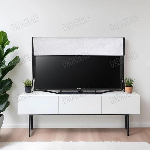 Image of Premium 43 Inch Smart LED TV Cover - Waterproof & Dustproof, PVC Protective TV Cover