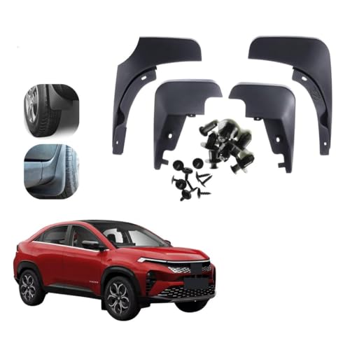 Image of KyloXtreme MUD Flap | All-Terrain Mud Flap Set - Durable Splash Guards for Cars and Trucks, Offering Maximum Protection from Mud, Gravel, and Water for Cleaner and Safer Rides Suitable for CUR-VV