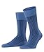 Produktbild FALKE Herren Socken Oxford Stripe, Baumwolle, 1 Paar, Blau (Dusty Blue 6845), 45-46
