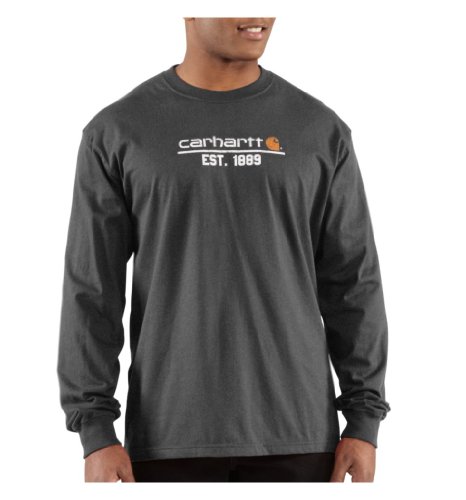 Carhartt Men's Classic Logo Long Sleeve T-Shirt