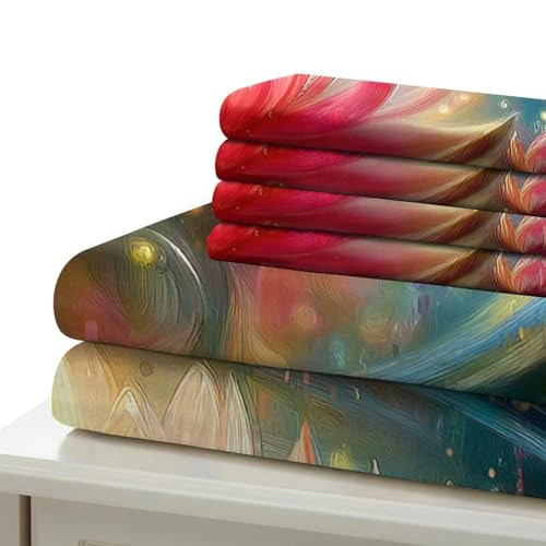 Housse de couette lézard microfibre hypoallergénique résistante et douce
