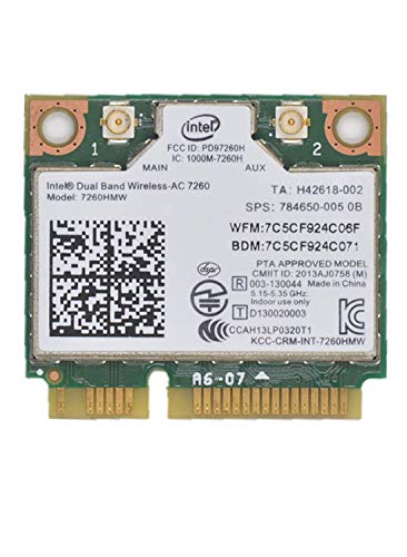 Network Bluetooth Card for 7260HMW Dual Band Wireless-AC 7260 Network Adapter PCI Express