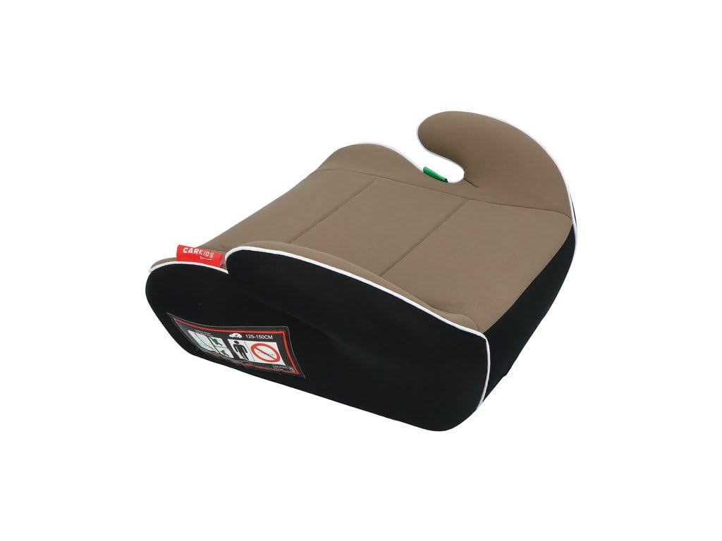 Carkids Rehausseur I-Size 125-150cm Taupe/Noir