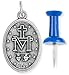 Caritas et Fides Pack of 10 - Latin Miraculous Medals - 1