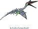 Mattel Jurassic World Dominion Massive Action Dinosaur Figure, Quetzalcoatlus Dino Toy with Attack Motion, Plus Downloadable App & AR