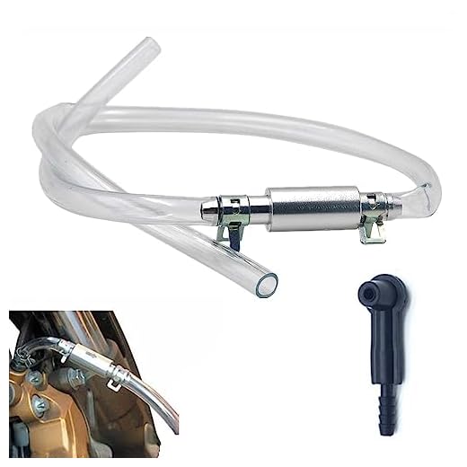 Purgador de Freno Hidráulico de Motocicleta,Purgador de Freno Hidráulico,Manguera de Purga del Freno,Embrague Hidráulico de Purga de Frenos,Herramienta de Cambio de líquido de Frenos,Para Motocicleta