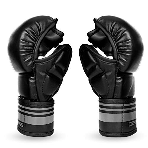 Sanabul Core Series Advanced 7 Oz Hybrid Sparring Mma Gloves (Gunmetal, L/Xl) #TOP3