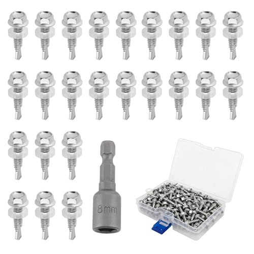 Vis autotaraudeuses en acier inoxydable 410 durable pour fixations métalliques exigeantes
