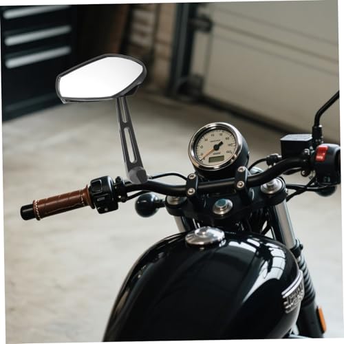 Espejo retrovisor para motocicleta de noche evita puntos ciegos en moto 4