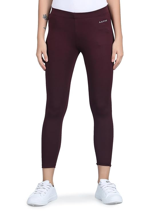 Image of Gym Jeggings for Women Gym Tights for Women Yoga Workout Leggings for Woman high Waist Tights for Woman Gym Yoga Workout Legging for Girls Lycra Fabric All Season Wear
