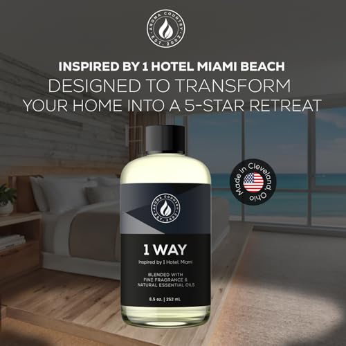 Aroma Country 1 Way Diffuser Oil - Luxury Hotel Santal Fragrance Oil for Diffuser Refill, Sandalwood Home Aroma Diffusers & Room Spray - My Way Premium Aromatherapy Oils & Home Scent (8.5 Fl Oz) - Image 3