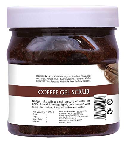 Image of Pink Root Aloe Vera Mask 500gm with Coffee Gel Scrub 500gm