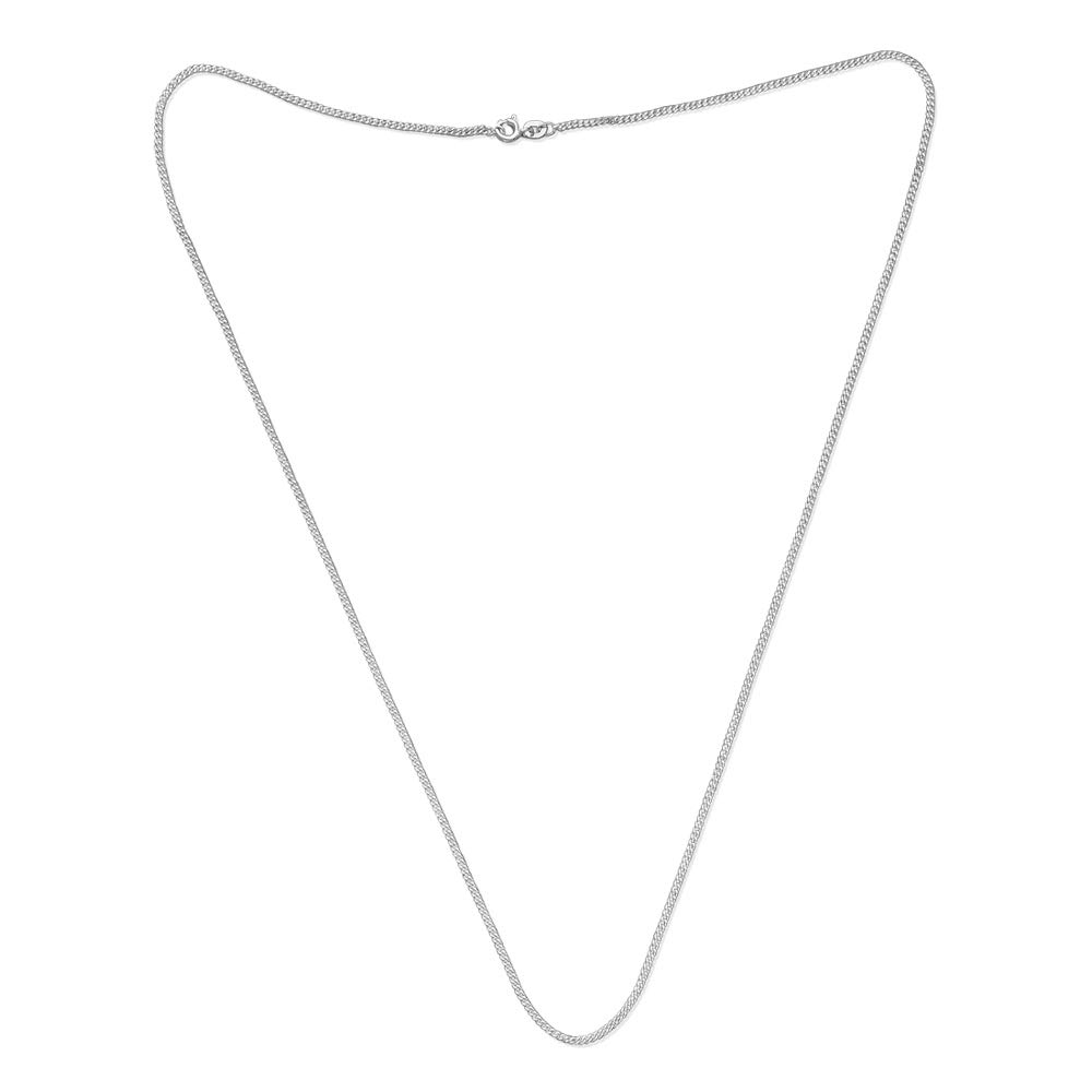 Taraash Sterling Silver Classy Curb Chain for Women ACD5018IN (B07KR63GJP) Amazon Price History, Amazon Price Tracker