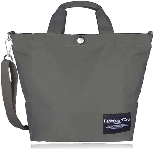 Amazon Fabbrica D Oro トートバッグ レディース ナイロン 大きめ 軽い 斜めがけ 通勤 きれいめ 軽量 ファスナー付き ショルダーバッグ Mt グレー トートバッグ Amazon Fabbrica D Oro トートバッグ レディース ナイロン 大きめ 軽い 斜めがけ 通勤 きれいめ 軽量 ファスナー付き ショルダーバッグ Mt グレー トートバッグ