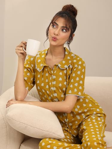 Image of Libas Printed Cotton Night Suit