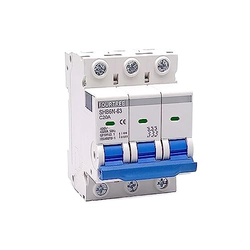 Disjoncteur triphasé 50A pour éviter les surcharges de tableau électrique