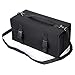 BTSKY New 171 Slots Marker Case Lipstick Organizer-Canvas Markers Holder for for Primascolor Markers and Copic Sketch Markers Black
