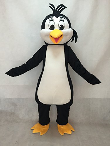 High Quality White And Black Penguin Adult Mascot Costume