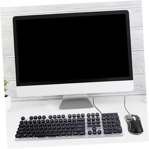 Clavier et souris mécaniques à structure suspendue et roue 3D - 6