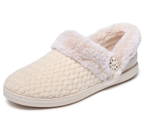Pantoufles Skechers Campfire Frosty Promise chausson chaud fourré femme rose