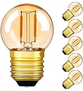 Amazon | E26 LED電球 調光器対応 40W 電球色 4W フィラメント