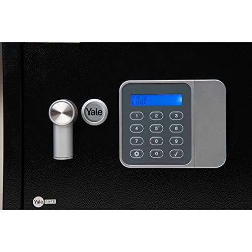 Yale Elektronischer Gäste-Tresor Laptop YLG/200/DB2 Schwarz – 24 L – PIN Code 3–6 Stellen – LCD Display – Auto Sperre – Teppichboden… – Ansicht 4
