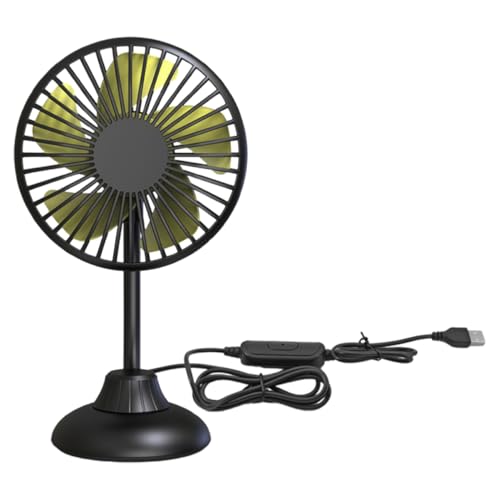 ULTECHNOVO Ventilador De Coche Con Montaje Especial Para De Alta Potencia Potente Miniventilador De Refrigeración Inalámbrica Aguja De Malla Práctico