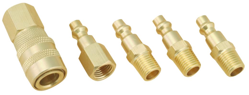 MINTCRAFT DZA019 Coupler Set Solid Brass, 5-Piece