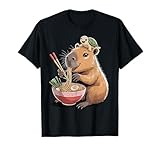 Photo Gallery carino capibara mangiare ramen, per bambini & tartaruga, kawaii maglietta Photo Gallery carino capibara mangiare ramen, per bambini & tartaruga, kawaii maglietta