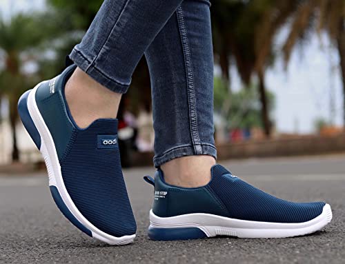 Image of AADI Men's Mesh Leather Outdoor Casual Shoes