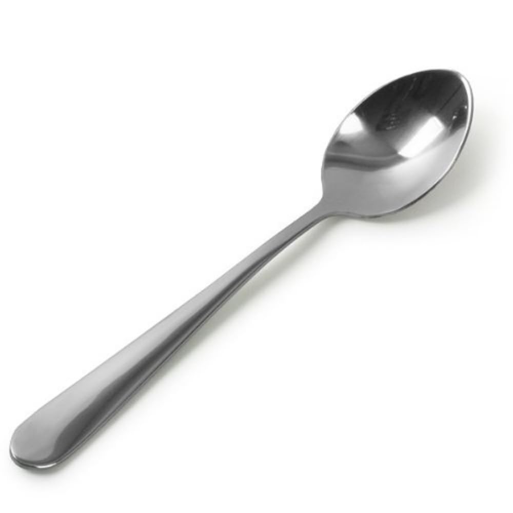 Florence Cutlery Tea Spoons - Pack of 12 | Stainless Steel Tea Spoons, Genware Florence Cutlery