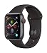 Apple Watch Series 4 (GPS + Cellular) (Renewed) (Black Sport, 44mm)