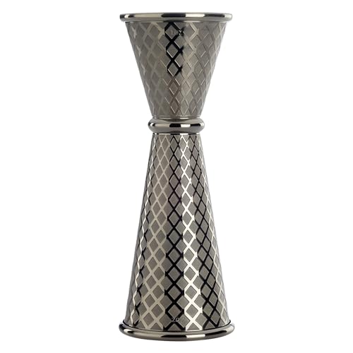 Doseur japonais 56,7 g Barfly Diamond Treillis noir pour jigger cocktail précis - 2
