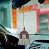 BESPORTBLE Boho Rainbow Car Charms Macrame Rainbow Rear View Mirror Hanger Bohemian Essential Oil Car Diffuser Hanging Air Freshener Decor #2
