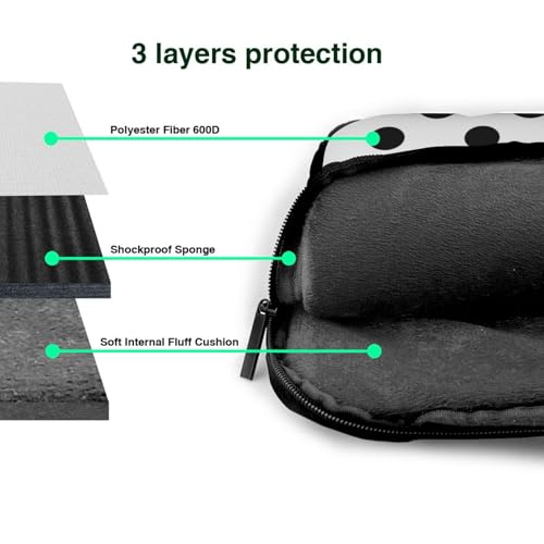 Laptop Tote Bag para hombres y mujeres negro miniatura 6