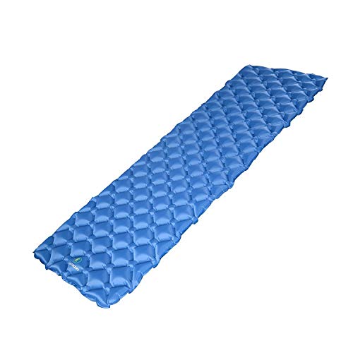 FJ-Outdoors-Ultralight-Air-Sleeping-Pads-Blue-748-L-x-22-W-x-2-Th F&J Outdoors Ultralight Air Sleeping Pads, Blue, 74.8" L x 22" W x 2" Th - Image 1