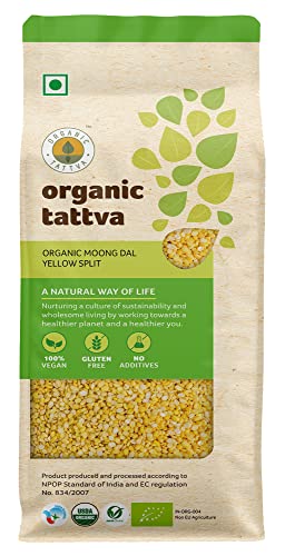 ORGANIC TATTVA Moong Dal Yellow Split, 1kg