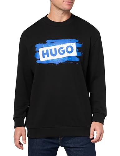 HUGO Men's 3D Logo Crewneck Sweatshirt