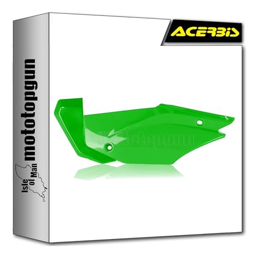Plastique latérale Acerbis 0024610.130 vert pour Honda CRF 110F