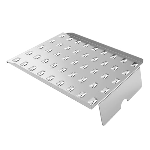 Grill Drip Tray Heat Baffle Replacement for Camp Chef 24 Series Pellet Grills SmokePro SG 24/STX 24 Woodwind Classic 24/ SG 24/WIFI 24 BCA070/BAC012 Drip Pan Parts for Traeger Pro 20 22 575 Series